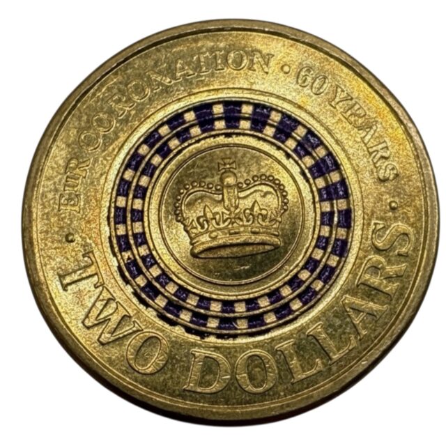 2013 $2 Coronation Coin – Circulated Australian Commemorative