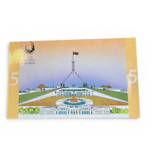 1995 NPA First & Last $5 Banknote Folder