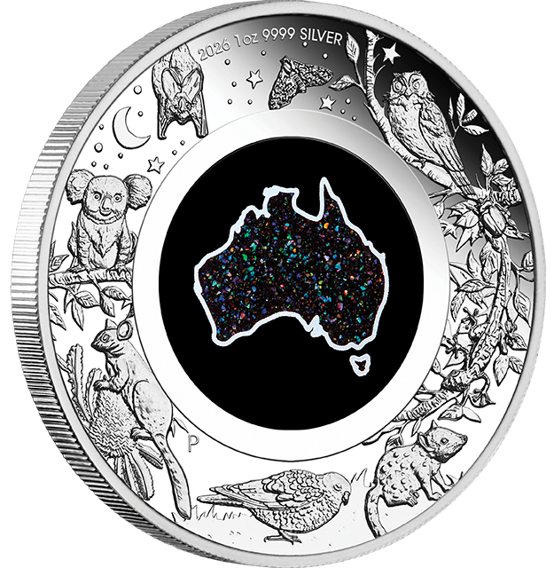 2026 Great Southern Land Nocturnal Opal Coin