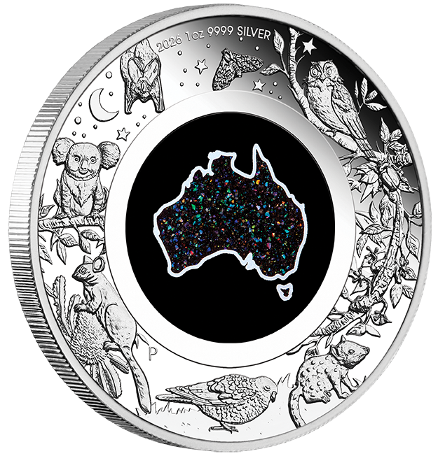 2026 Great Southern Land Nocturnal Opal Coin