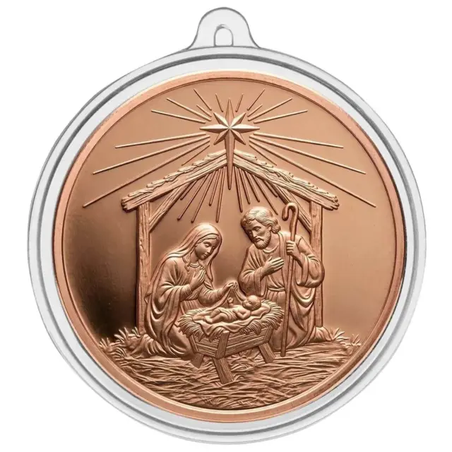 Scottsdale Nativity 1oz Copper Round
