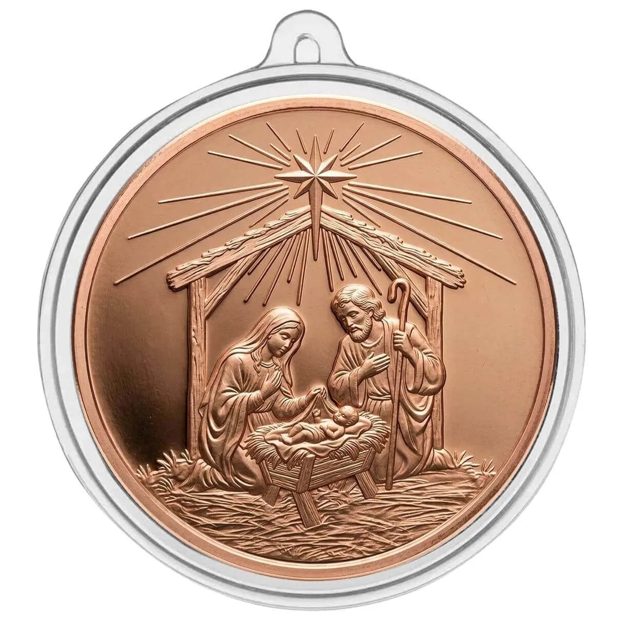 Scottsdale Nativity 1oz Copper Round