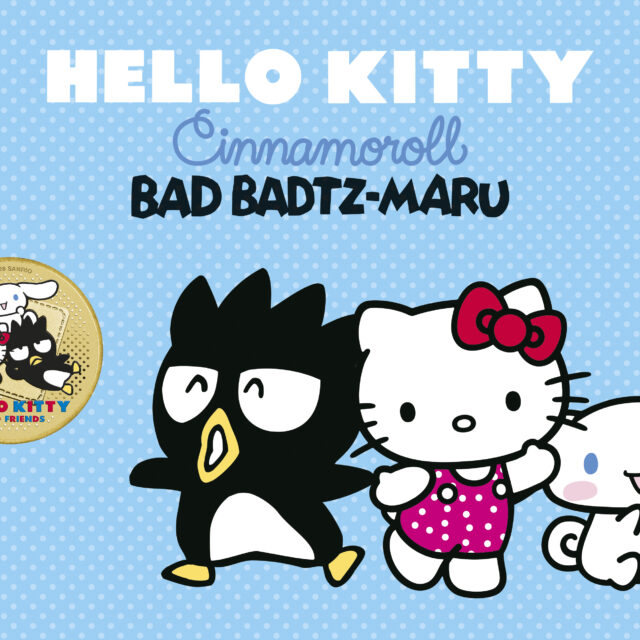 2026 Tuvalu $1 Hello Kitty, Cinnamoroll & Badtz-Maru Stamp and Coin Cover