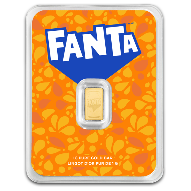 2026 Fanta 1g Gold Bar in TEP