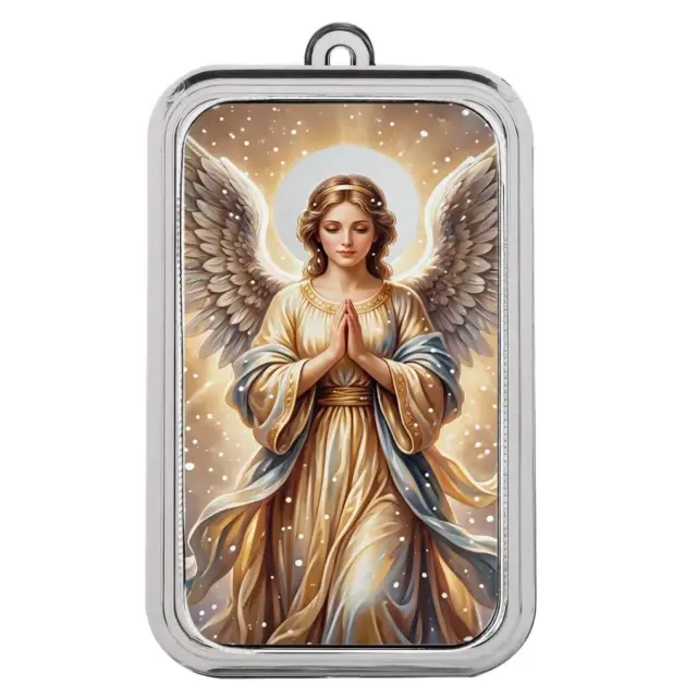 Scottsdale Guardian Angel 1oz Silver Colourised Bar