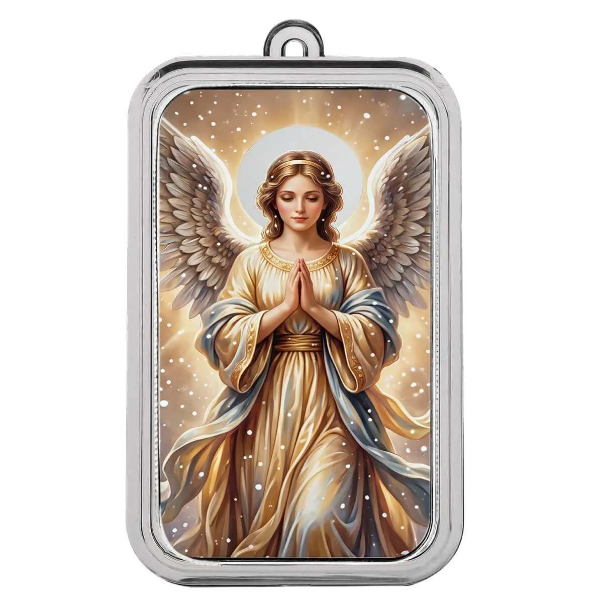 Scottsdale Guardian Angel 1oz Silver Colourised Bar