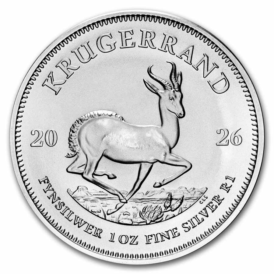 2026 South African Krugerrand 1oz Silver Bullion Coin