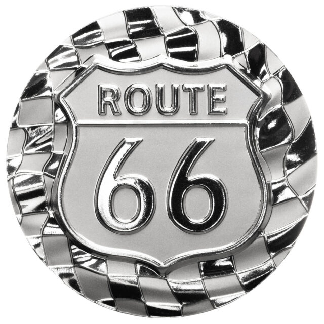 Scottsdale Route 66 Stacker 2oz Silver Round