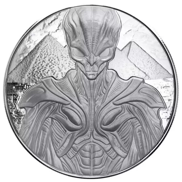 2025 Scottsdale Mint Samoa Alien 5 oz Silver Coin
